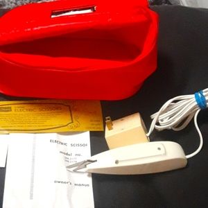 Vintage 1970s Sears Electric Scissors Model#344.2177,344.2178 Tested-Works